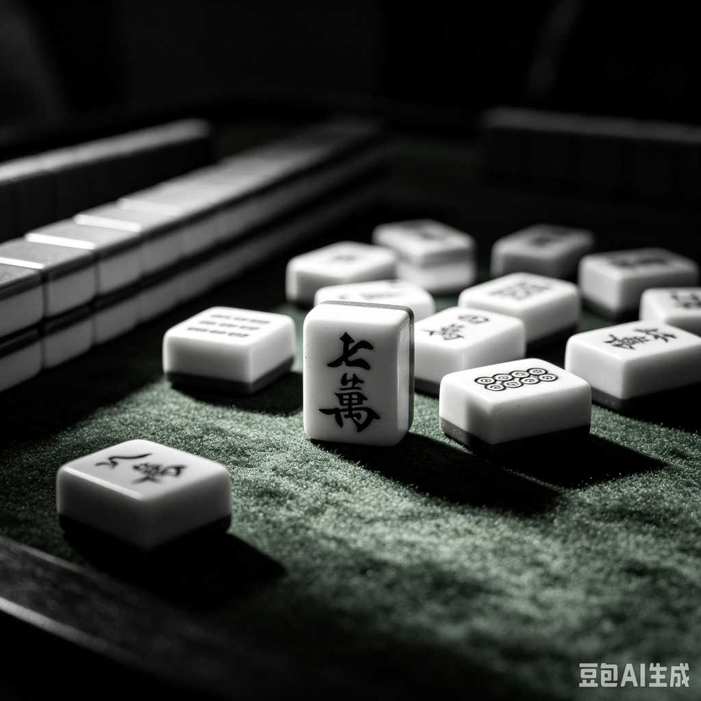 engraved mahjong tiles