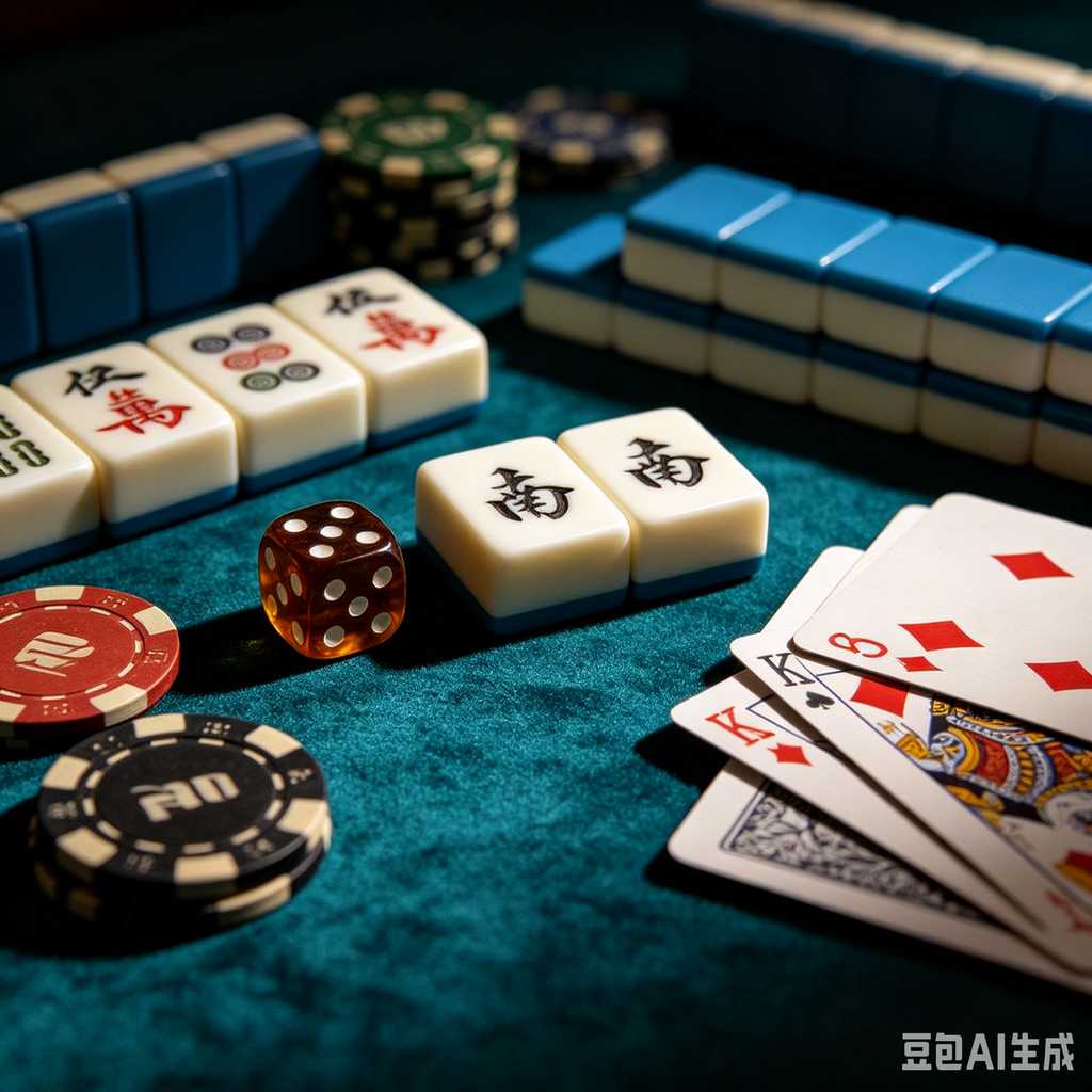camping leisure mahjong set
