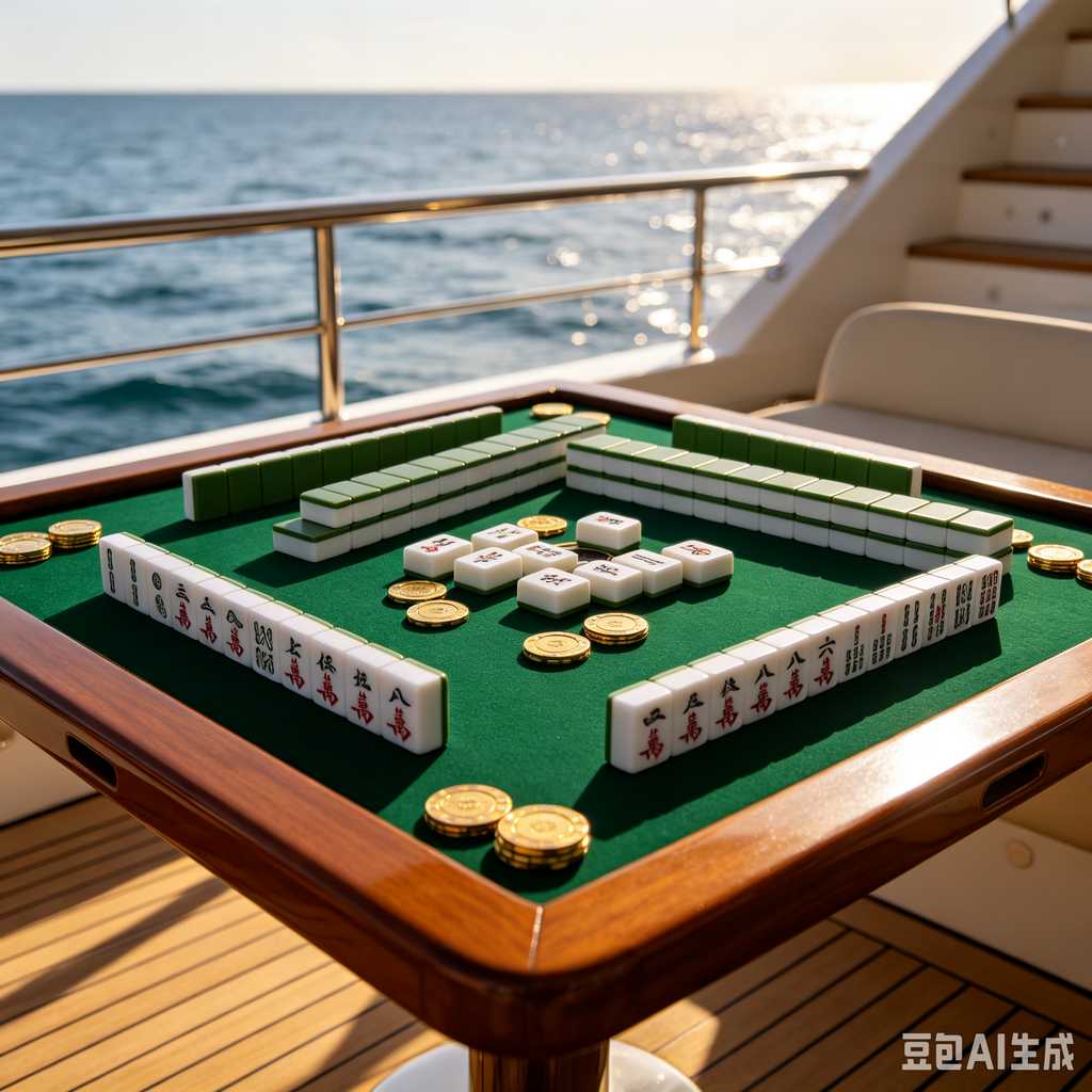 glossy mahjong tiles